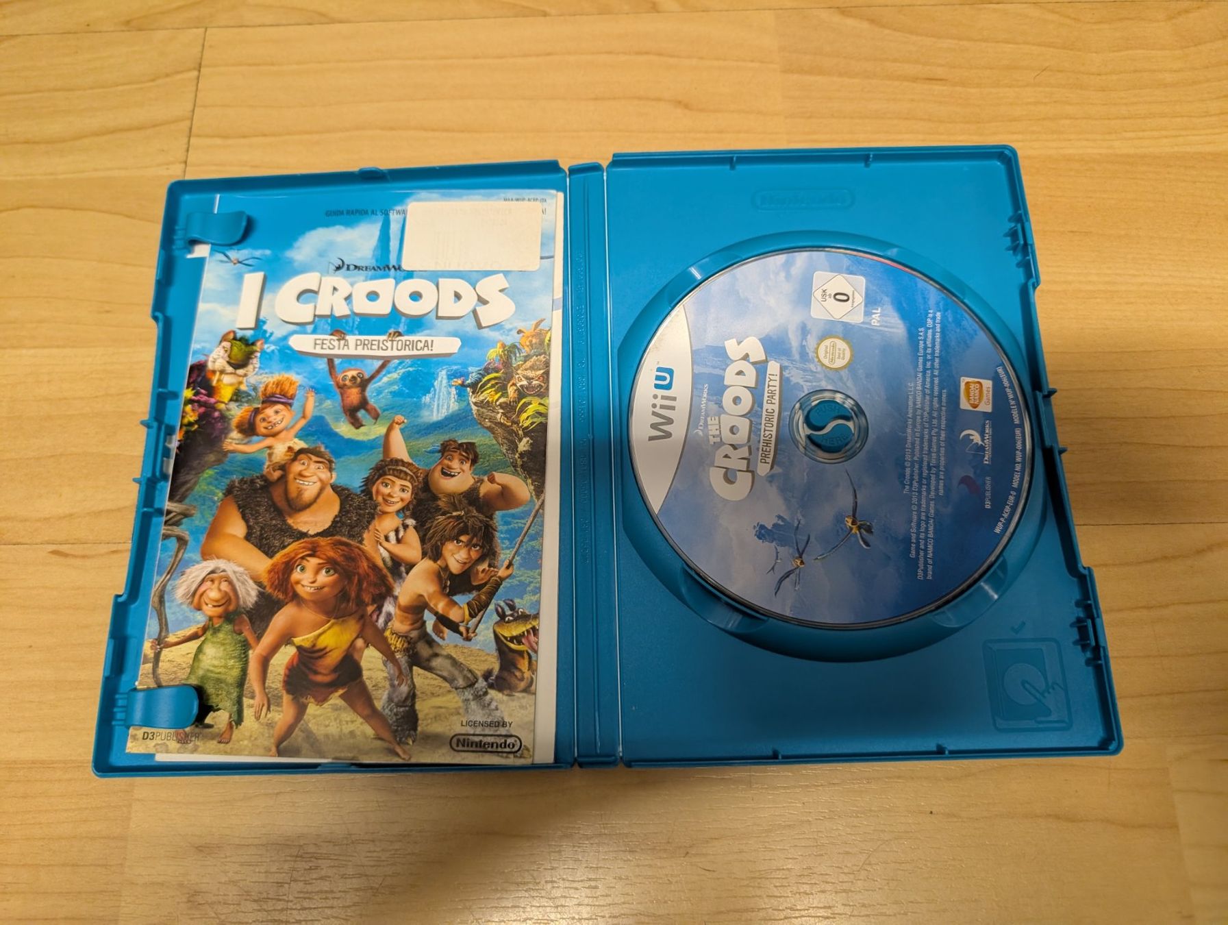 Spiele: I Croods Nintendo Wii u – Gebraucht aus Giubiasco von Ticinerd 2