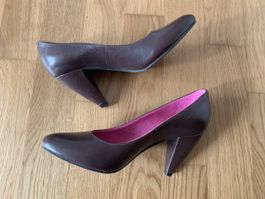 Leder Schuhe 35