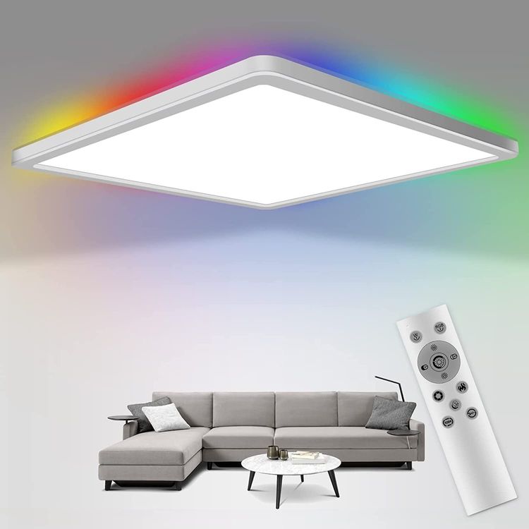 24W RGB LED Dimmbare Deckenleuchte Mit Fernbedienung IP54 | Kaufen Auf ...