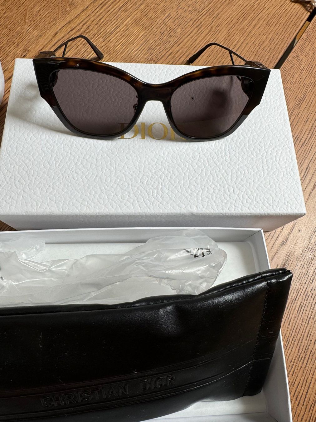 Brillen & Gläser: Original Dior Sonnenbrille, braun gemustert, NEU – Gebraucht aus Gockhausen von _720 2