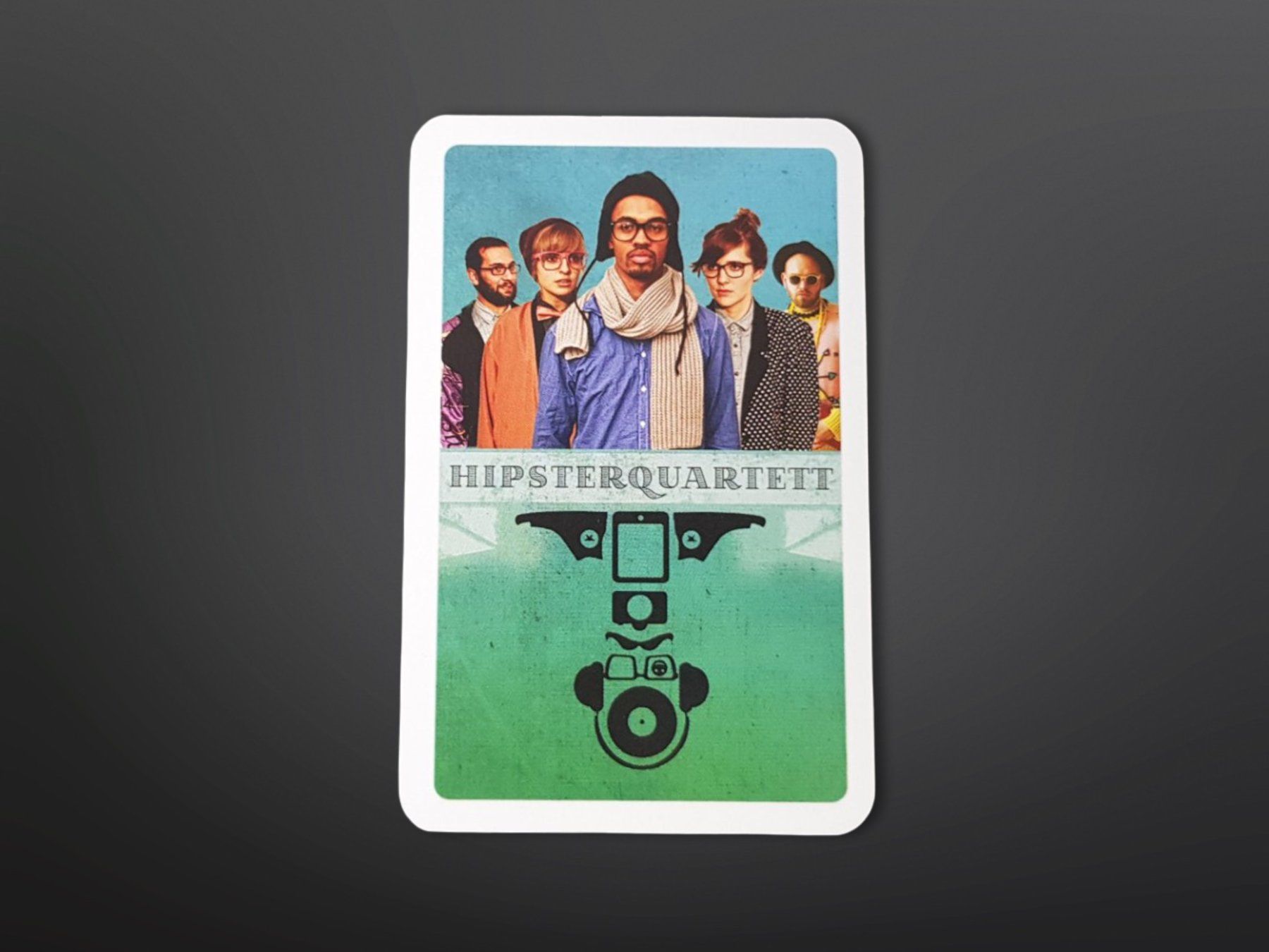 Spiele: JONAS BRUNNERT Hipsterquartett – Gebraucht aus Suhr von Restwert_Suhr 3