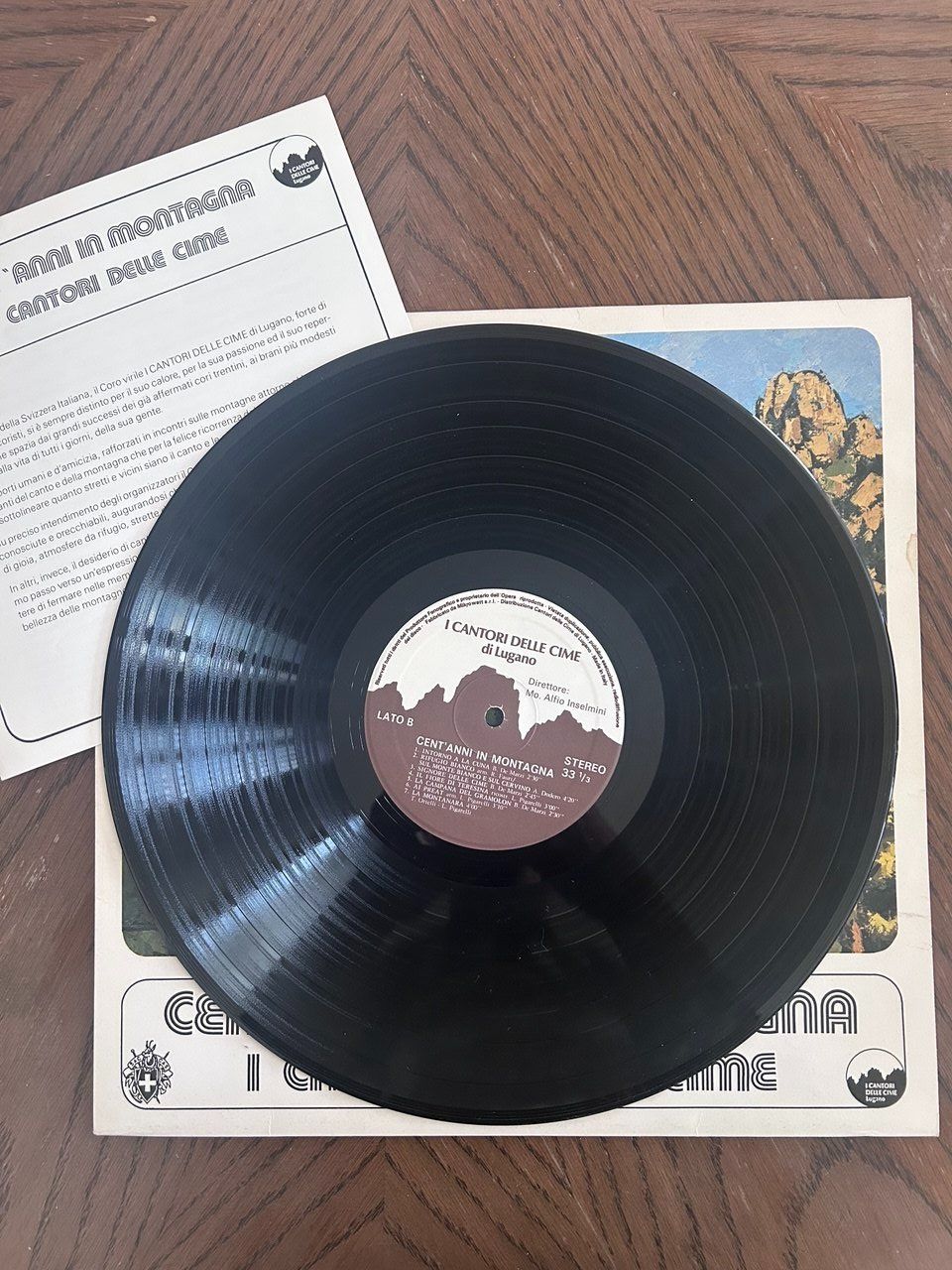 Dischi in vinile: Vinile Cent'anni in montagna – Usato da Giubiasco venduto da LorisVale 2