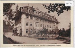 Ecole superieure de commerce pour jeunes filles - Fribourg