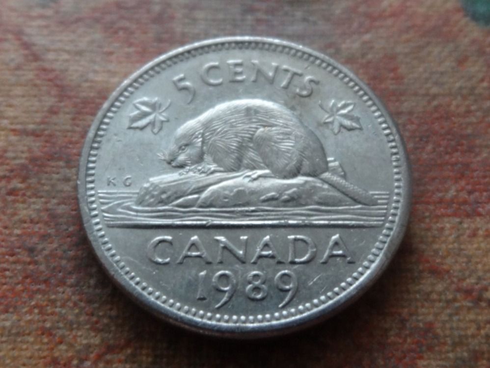 Tutti le monete: CANADA  5  Cents  1989 – Usato da Romanel-sur-Lausanne venduto da Swift13