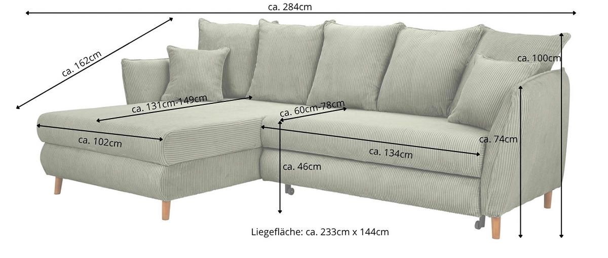 Sofas: Ecksofa mit Schlaffunktion und Bettkasten – Neu (gemäss Beschreibung) aus Baden von ama_2782 4