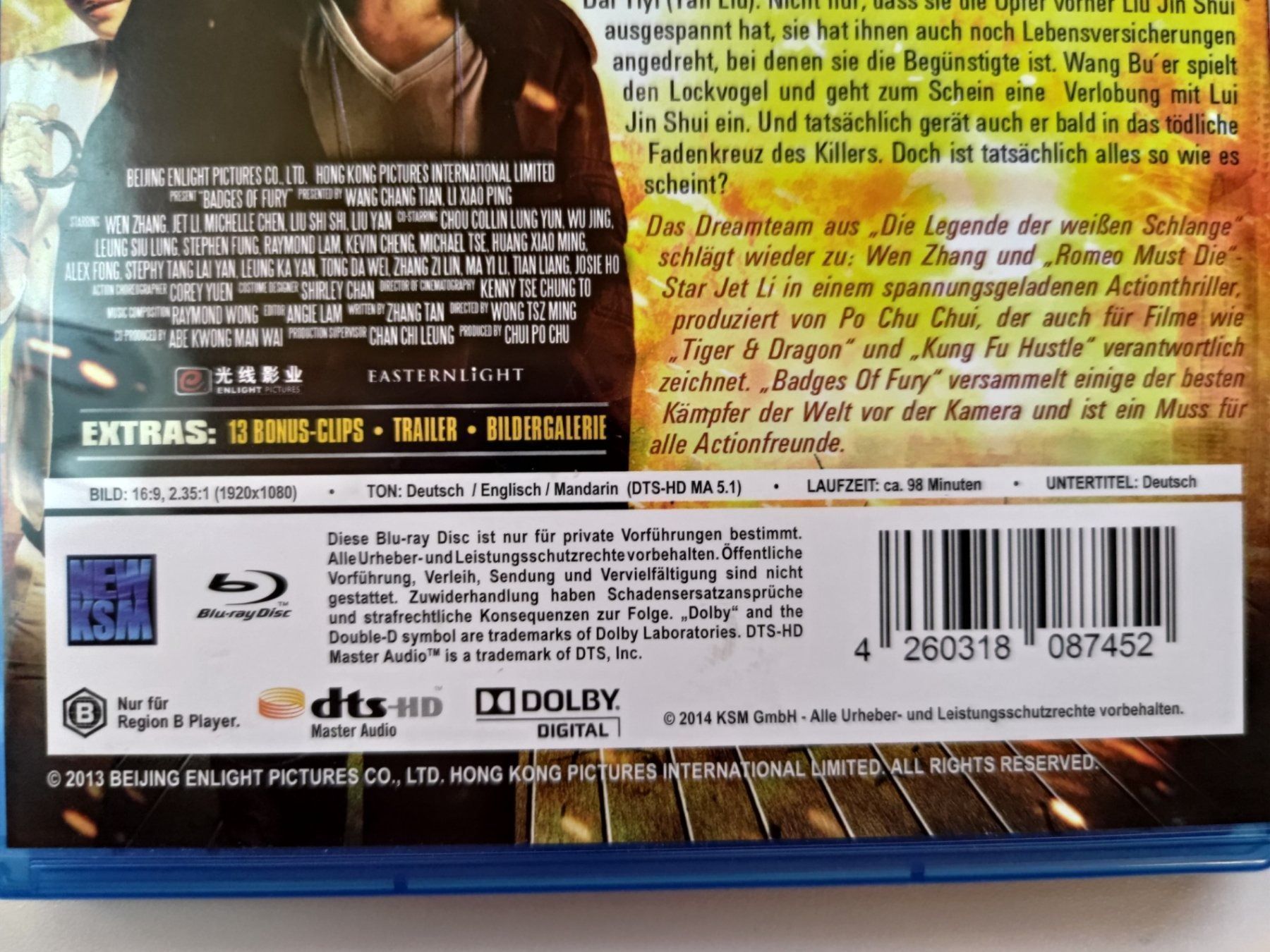 Tutti i DVDs: Badges Of Fury – Usato da Liestal venduto da Kratzilla 3