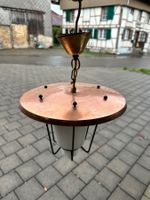 Hängelampe antik Messing (oder Kupfer)