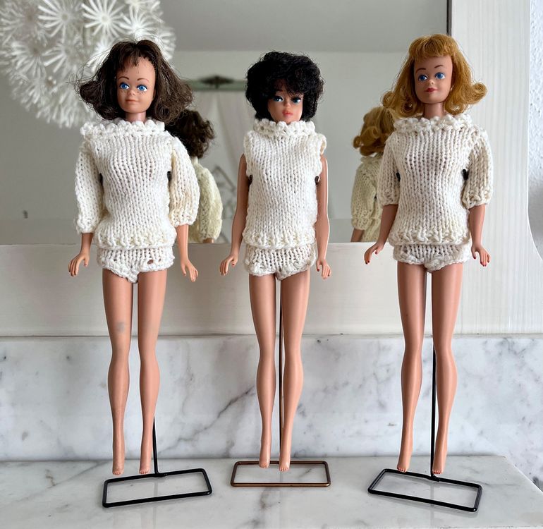 ZITA ELEMENT Set 5 Abiti Da Sera Per Barbie - Fatti A Mano, Vestiti Alla Moda Per Bambole 28-30cm - 2