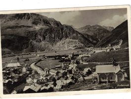 Andermatt Uri Ansichtskarten Berge vor 1930