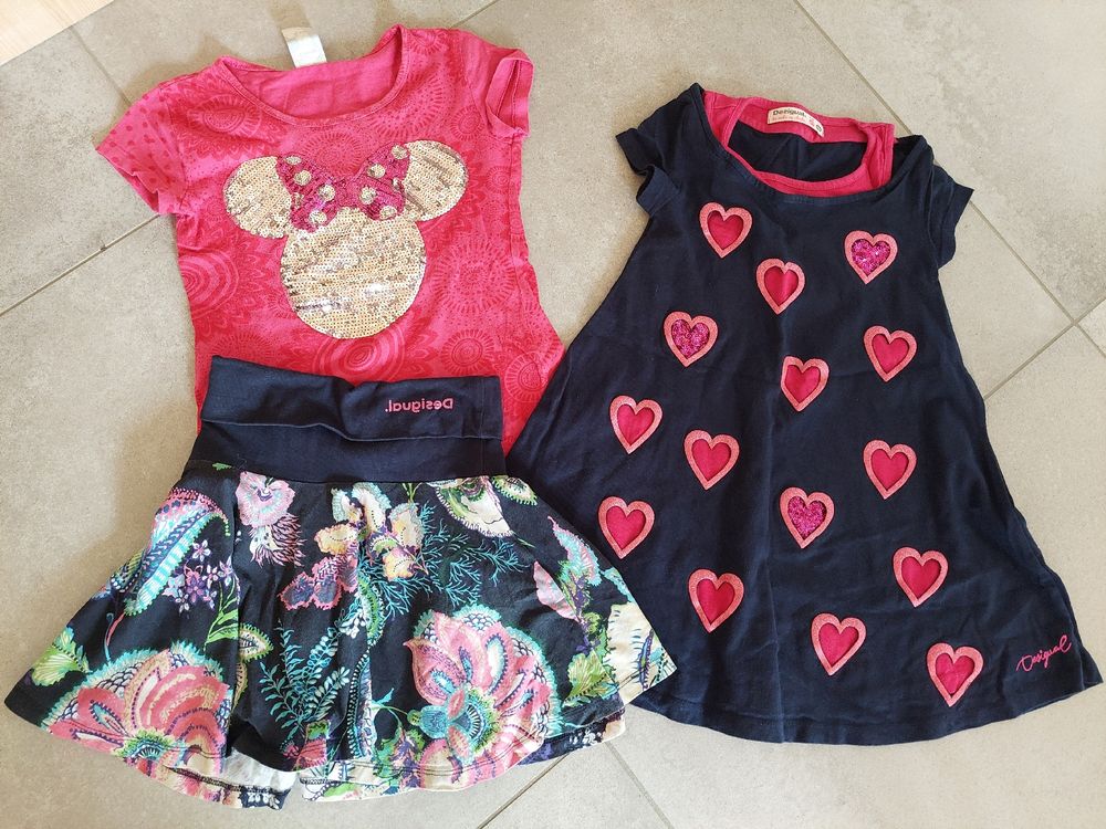 Lot De Vêtements Enfant Garçon 7 Ans - Tenue Multicouleur - Occasion Bon État