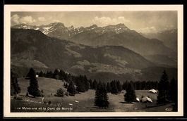 Les Muverans, Panorama et la Dent de Mor