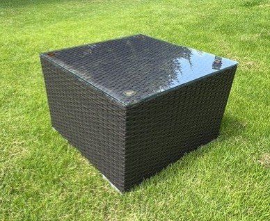 Sessel: Gartensessel / Lounge  / Rattansessel mit Beistelltisch – Gebraucht aus Unterentfelden von Space463 6