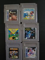 Lot de 6 jeux Gameboy