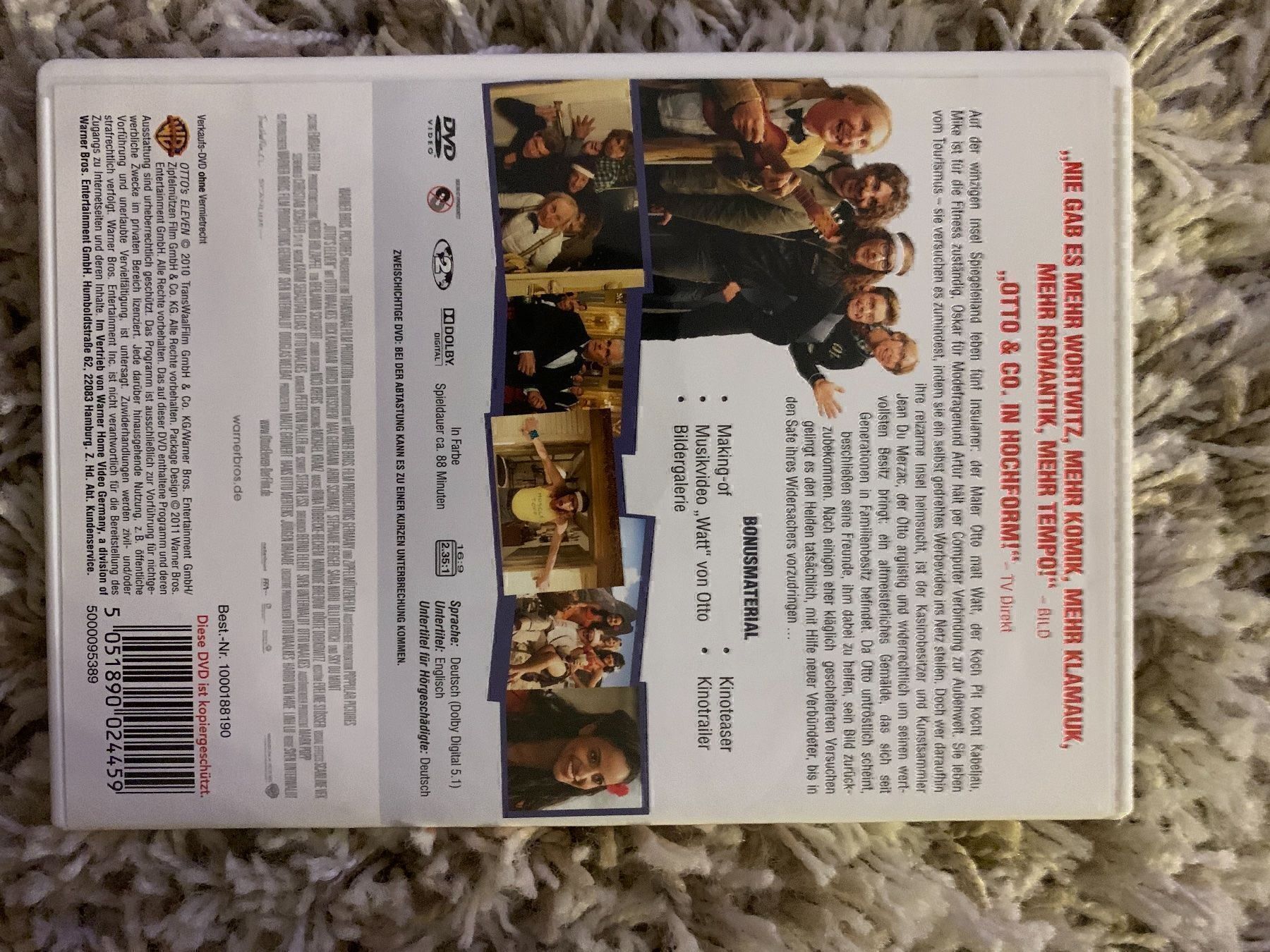 Tutti i DVDs: Otto's Eleven – Usato da Mauren venduto da SB1606 1