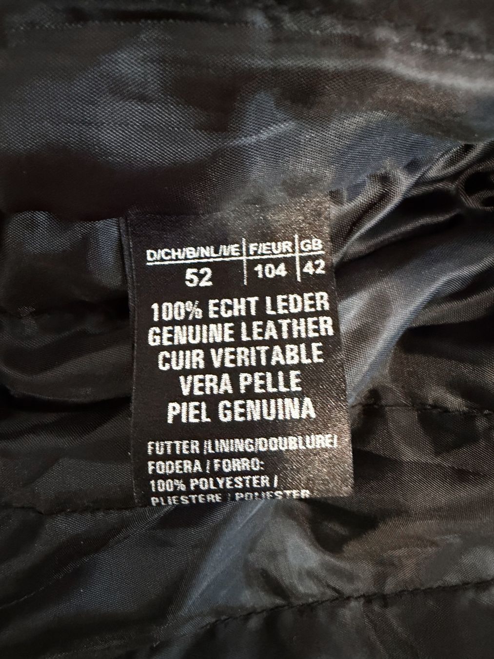 Giacche: Lederjacke Biker / Western Fransenjacke - Grösse L – Usato da Dietikon venduto da Angy94 8