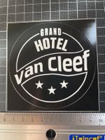 Grand Hotel van Cleef GHvC Sticker Indie Rock Hardcore Punk