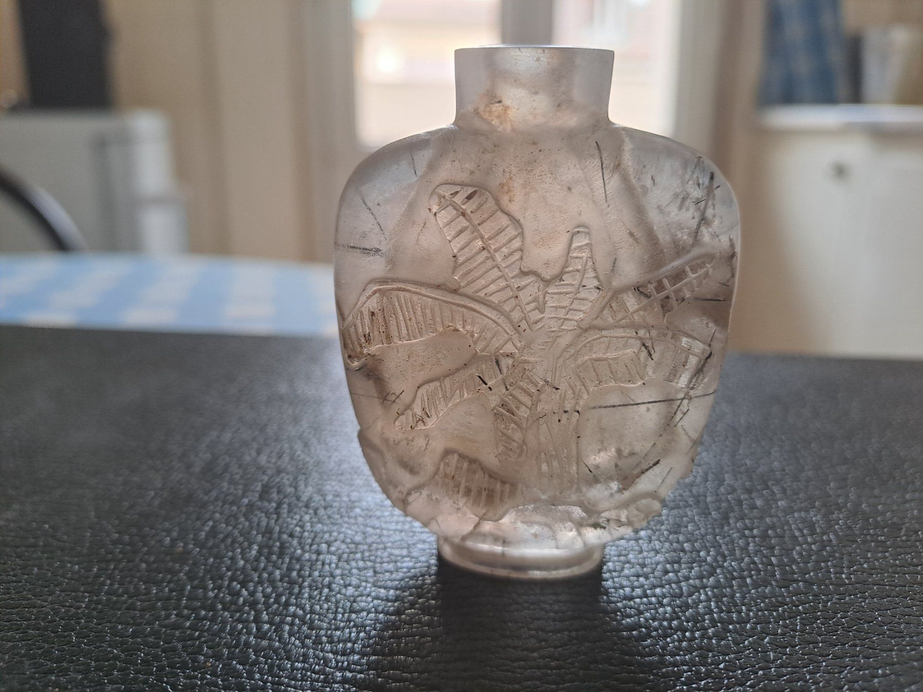 Flaconi: SNUFF BOTTLE EN CRYSTAL CHINESE – Usato da LAUSANNE venduto da KWEW 1