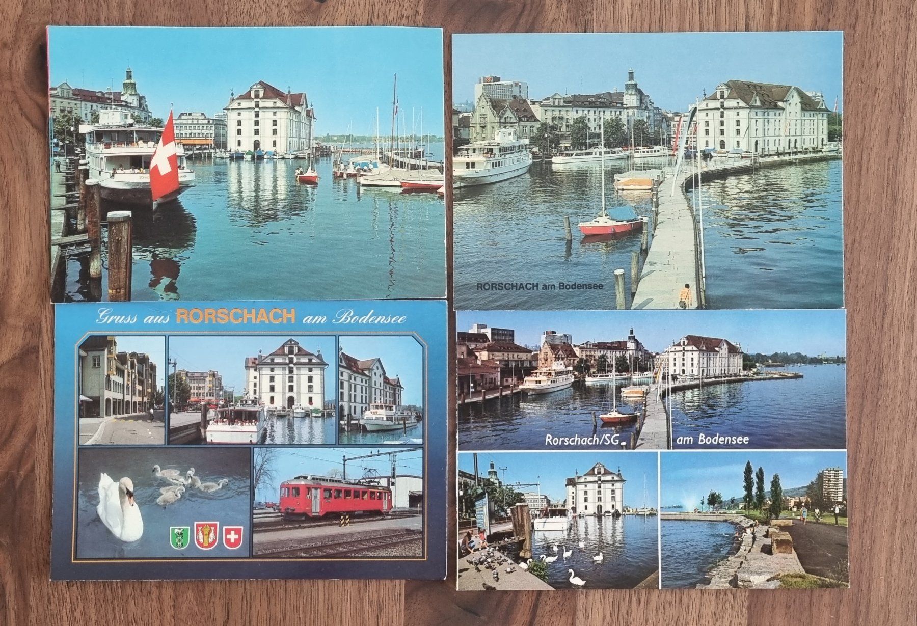Cartoline postali: Rorschach - 5 Ansichtskarten – Usato da Rothrist venduto da RROENK