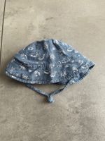 C&A, Sonnenhut, Baby, blau, weiss, Gr. 44-45 w. Neu