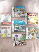 Nint.DS:7x Spiel in Box+ Anleitung    (2x nur Box.ohneSpiel)