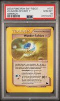 PSA 10 Wunder-Sphäre Skyridge 131/144 Deutsch