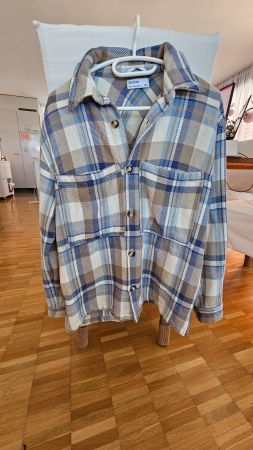 Jacke Herren Gr. M Bershka kariert