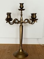 Vintage Heavy Solid Brass Candelabra – 5 Arms – 57 cm