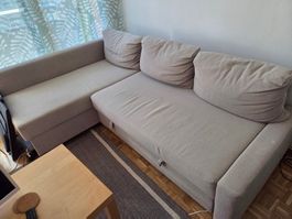 Sofa Beige IKEA FRIHETEN