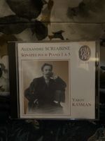 CD Alexandre Scriabine Sonates pour piano 1 à 5 Kasman
