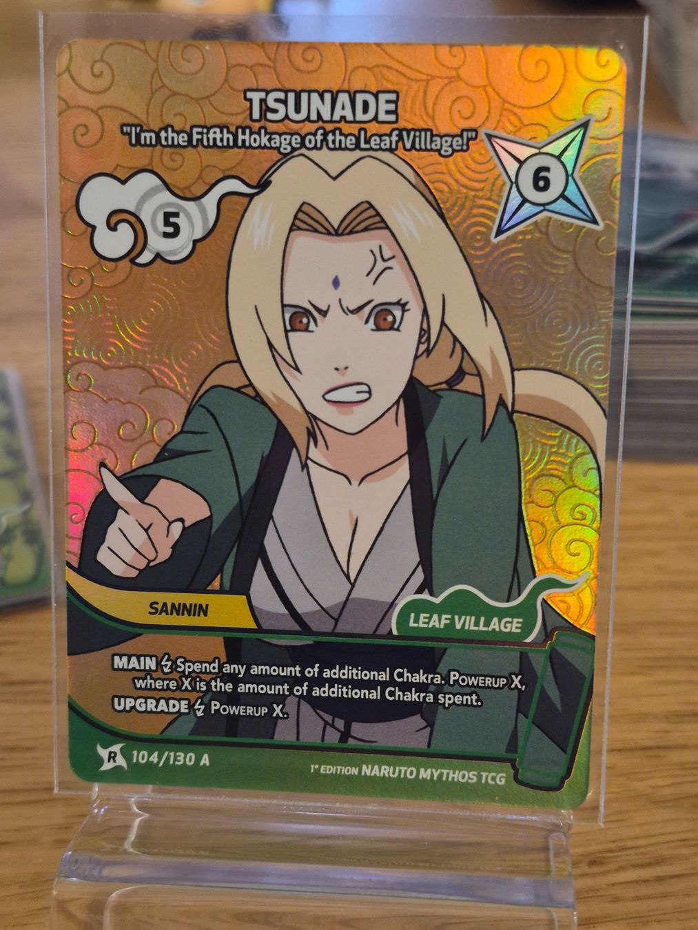 Carte collezionabili: Naruto Mythos Tsunade Rare 104/130 AA ENG – Usato da Hermetschwil-Staffeln venduto da Hakicards