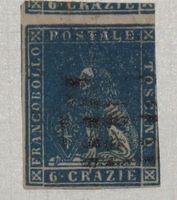 Briefmarke Italien / Toskana