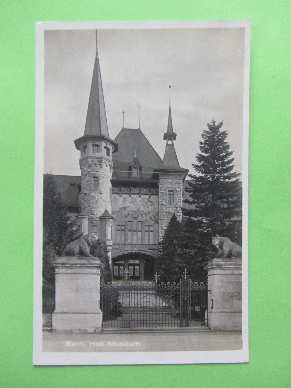 Cartoline postali: Ansichtskarte Eingangspartie Historisches Museum,  Bern – Usato da Malters venduto da Hausi88