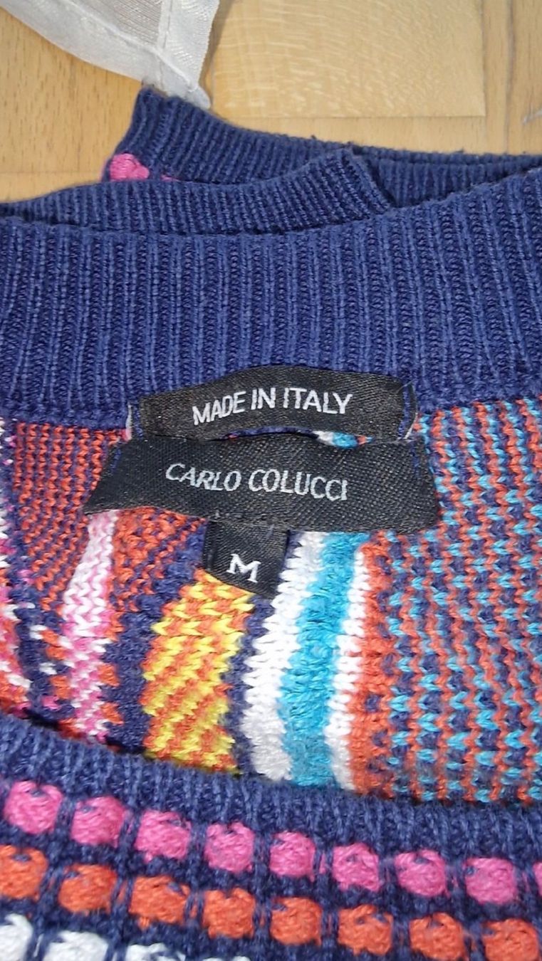 Carlo Colucci Pullover & Sweatshirts: Carlo Colucci Strickpullover, Gr. M – Gebraucht aus Bottmingen von don_pnf6 1