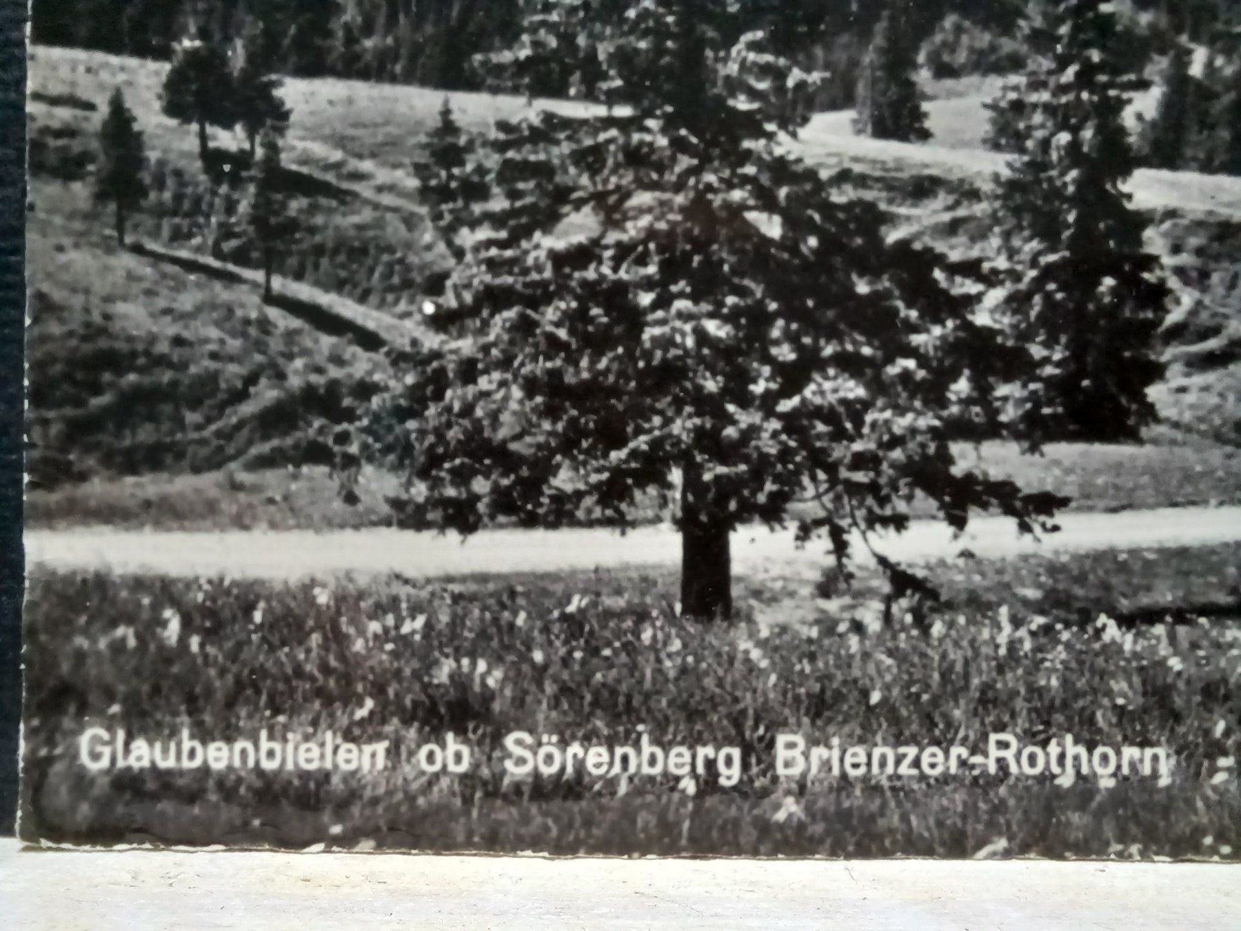 Cartoline postali: No. 8693, Glaubenbielen ob Sörenberg, – Usato da Aarau Rohr venduto da mgvw 1