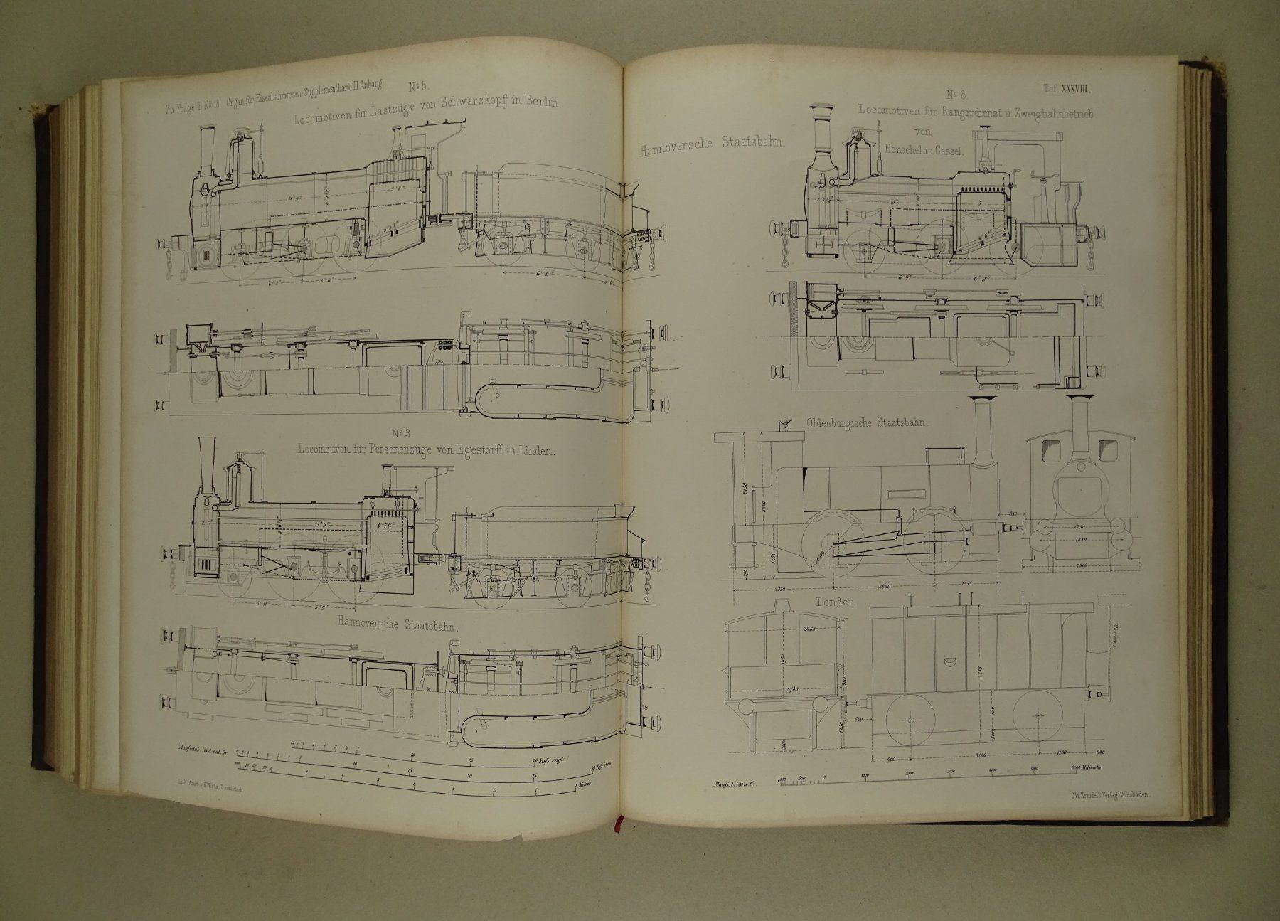 Libri: FORTSCHRITTE DES EISENBAHNWESENS 1869 – Usato da Grüningen venduto da Kartensammler