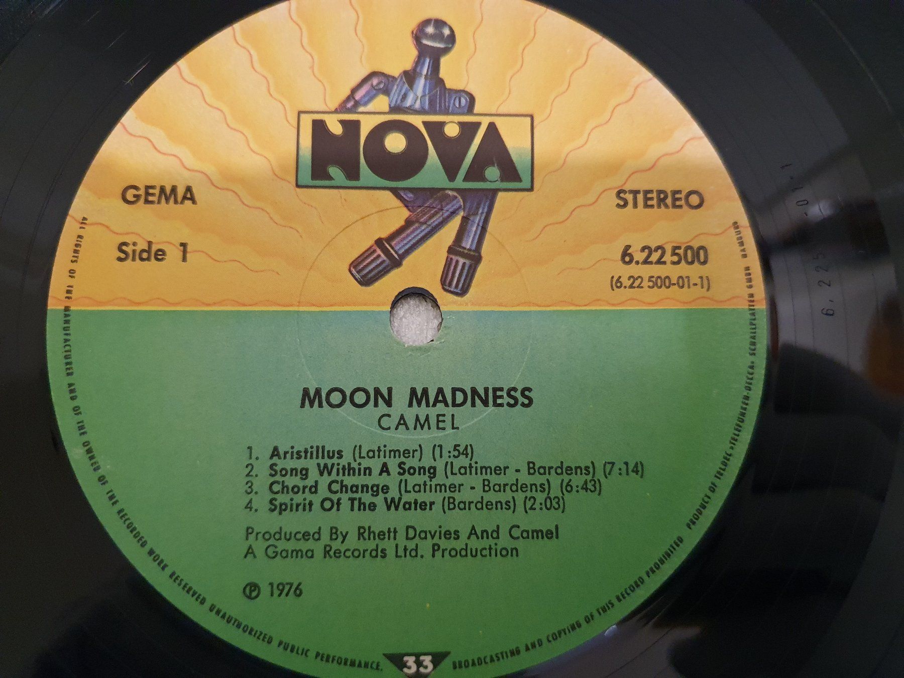 Dischi in vinile: Camel – Moonmadness – Usato da Uster venduto da Vinyl-Leidenschaft 3
