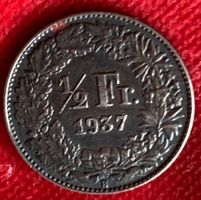 1/2franc suisse 🇨🇭 1937