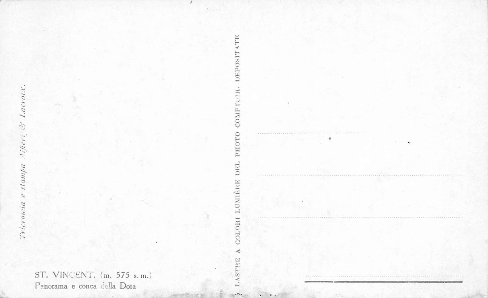 Cartes postales: St. Vincent – D'occasion à Biasca par Blenio71 1