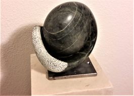 Monika Krähenbühl-Reichmuth 1947-2018 - SPECKSTEIN-SKULPTUR