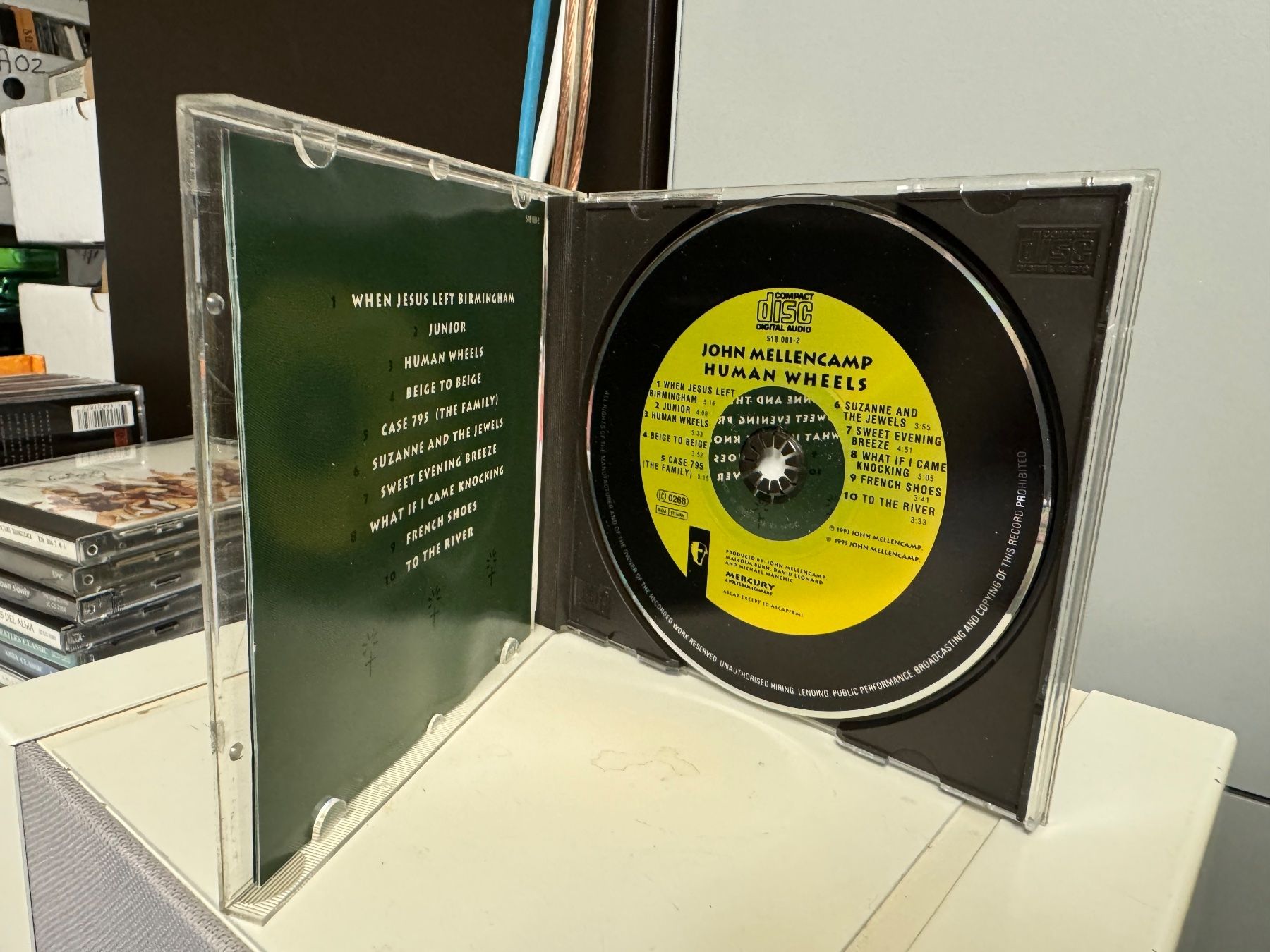 CD: John Mellencamp - Human Wheels - HA11N – Nuovo (secondo la descrizione) da Küsnacht ZH venduto da Jazztilldawn 2