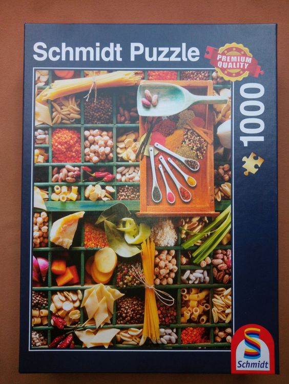 Schmidt Puzzle 1000 Teile "Küchen-Potpourri" (Gebraucht) in Cham für ...