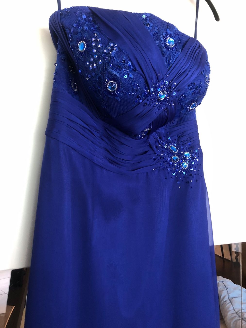 Vestiti: Abendkleid königsblau, Gr. 36 – Nuovo (secondo la descrizione) da Chur venduto da Pati0910 5