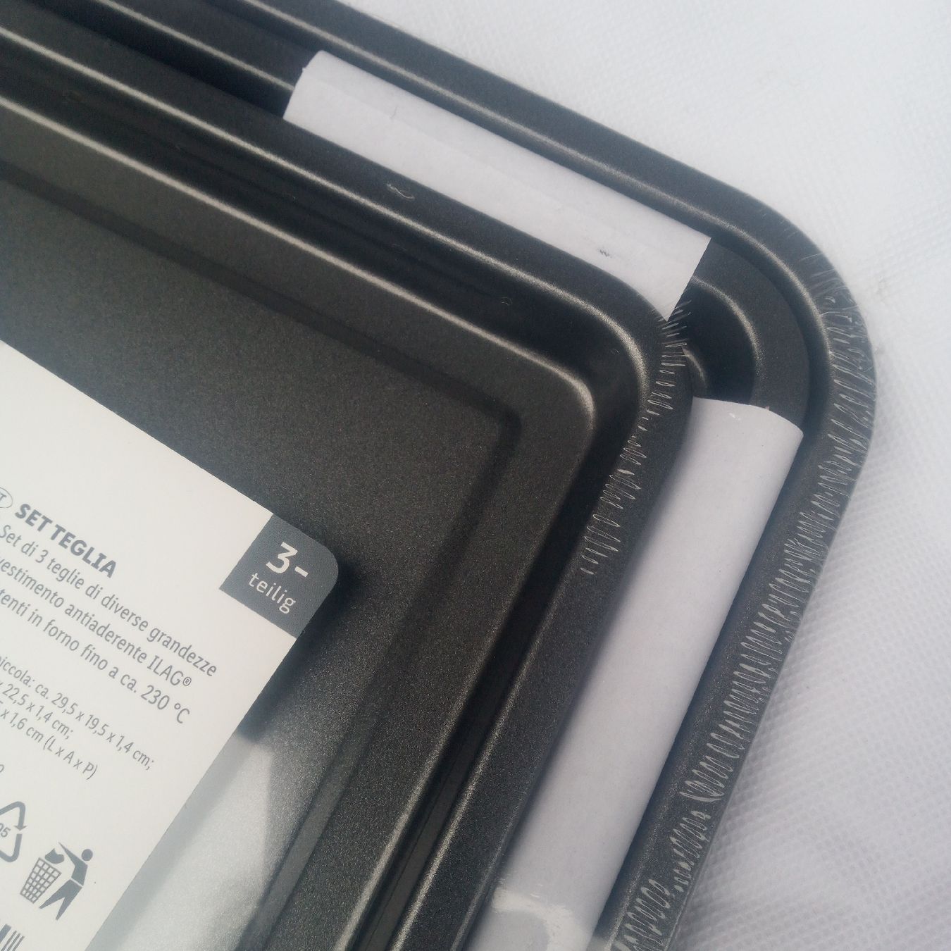 Teglie da forno: Backblech-Set 3-teilig neu Antihaftbeschichtet – Usato da Luzern venduto da toenu23 1