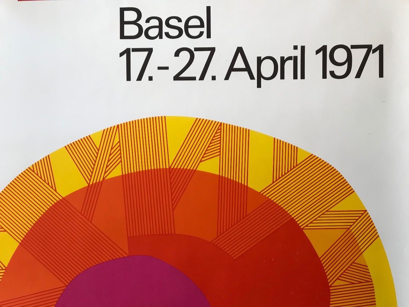Foto & Immagini: Plakat Schweizer Mustermesse Basel Original 1971 – Usato da Olten venduto da anton875 2