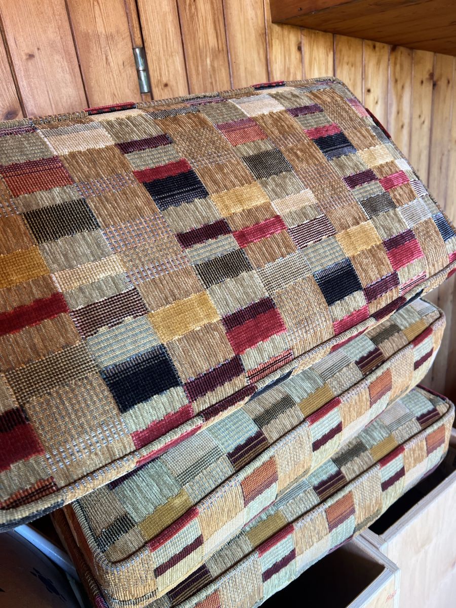 Divani: Retro Dreier-Sofa Lounge / Tagesbett – Usato da Riken AG venduto da ChuederGold 6