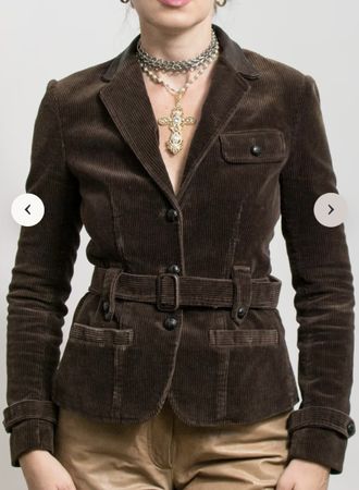 Ralph Lauren Cord-Blazer Gr. 8/38– braun – Vintage