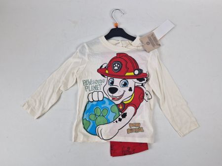 Paw Patrol Pyjama für 4 Jährige weiss