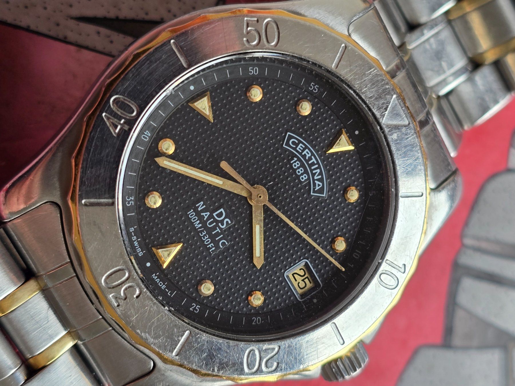 Certina Montres: 318 Certina DS Nautic Date – D'occasion à Muri AG par Corredor 9