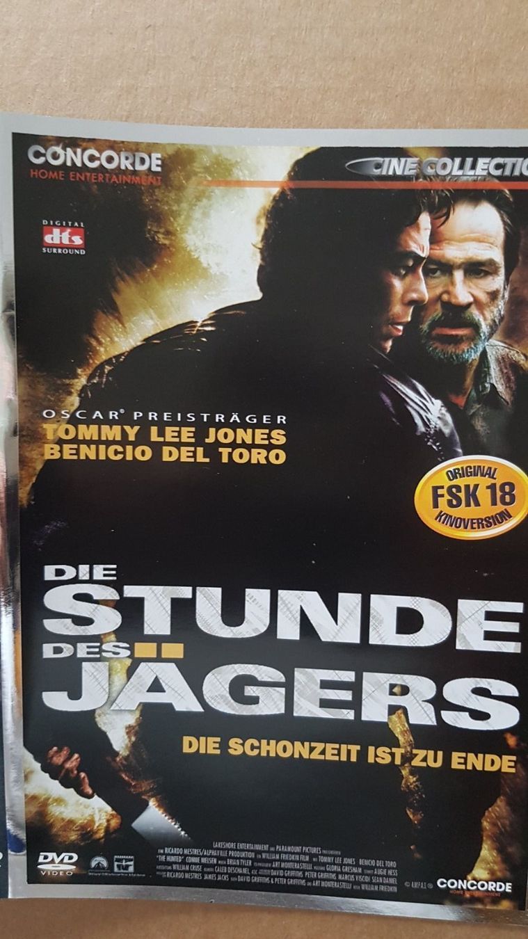 Tutti i DVDs: DVD Die Stunde des Jägers – Usato da Oetwil am See venduto da fineli2