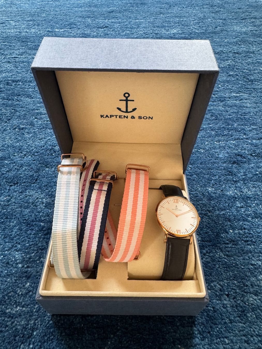 Kapten & Son Orologi: Kapten & Son Uhr mit Wechselarmbänder! – Usato da Urdorf venduto da roses202